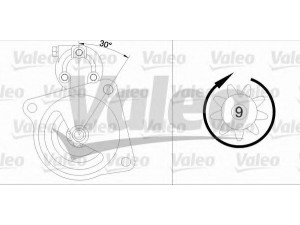 VALEO 455518 starteris 
 Elektros įranga -> Starterio sistema -> Starteris
42498212, 4706008, 4716026, 4716062