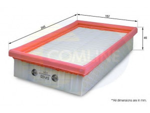 COMLINE EAF420 oro filtras 
 Filtrai -> Oro filtras
4702969, 13780-83E00, 13780-83E00-000