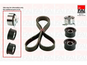 FAI AutoParts TBK342 paskirstymo diržo komplektas 
 Techninės priežiūros dalys -> Papildomas remontas
1606194, 93174263