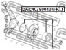 FEBEST DAC40780040M-KIT rato guolis
1603022, 13500488
