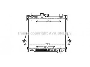 AVA QUALITY COOLING IS2026 radiatorius, variklio aušinimas
8973333532, 8973579000, 8973630640