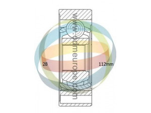 ODM-MULTIPARTS 14-216100 jungčių komplektas, kardaninis velenas 
 Ratų pavara -> Sujungimai/komplektas
95534990200, 95534990201, 740498103A