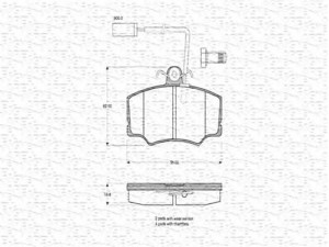 MAGNETI MARELLI 363702160250 stabdžių trinkelių rinkinys, diskinis stabdys 
 Techninės priežiūros dalys -> Papildomas remontas
0060765018, 0060778676, 60765018