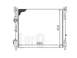 LORO 042-017-0042 radiatorius, variklio aušinimas 
 Aušinimo sistema -> Radiatorius/alyvos aušintuvas -> Radiatorius/dalys
7700436916, 7701474240, 7711368062