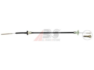 A.B.S. K23980 sankabos trosas 
 Dviratė transporto priemonės -> Kabeliai ir tachometro velenaai -> Sankabos trosas
X059.368.380