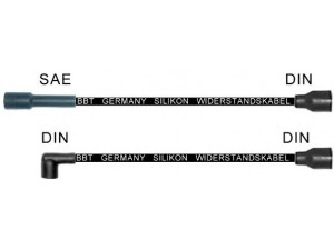 BBT ZK1358 uždegimo laido komplektas 
 Kibirkšties / kaitinamasis uždegimas -> Uždegimo laidai/jungtys