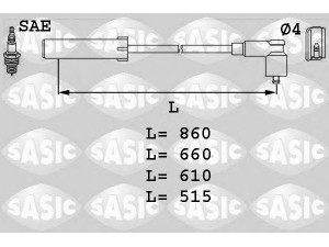 SASIC 9280002 uždegimo laido komplektas