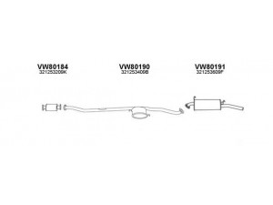 VENEPORTE 800552 išmetimo sistema