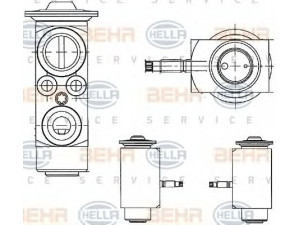 HELLA 8UW 351 234-411 išsiplėtimo vožtuvas, oro kondicionavimas 
 Oro kondicionavimas -> Vožtuvai
3 073 393 0