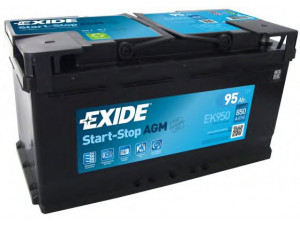 EXIDE EK950 starterio akumuliatorius; starterio akumuliatorius 
 Elektros įranga -> Akumuliatorius
000 915 105 CE, 4F0915105E, 61 21 0 430 956