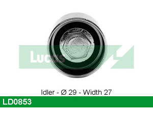 LUCAS ENGINE DRIVE LD0853 įtempiklio skriemulys, paskirstymo diržas
06B109244