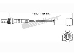 WALKER PRODUCTS 250-23062 lambda jutiklis
87GB9F472BA, E7RY9F472A