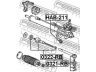 FEBEST HAB-211 montavimas, vairavimo pavara
53685-SHJ-A02