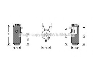 AVA QUALITY COOLING FDD333 džiovintuvas, oro kondicionierius 
 Oro kondicionavimas -> Džiovintuvas
7170398, 94FW19959CB