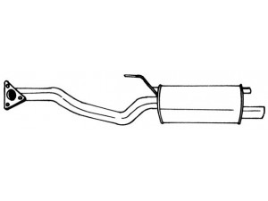 AKS DASIS SG23632 galinis duslintuvas