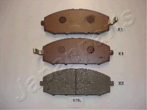 JAPANPARTS PA-178AF stabdžių trinkelių rinkinys, diskinis stabdys 
 Techninės priežiūros dalys -> Papildomas remontas
41060-VB290, 41060-VC091, D1060VC091