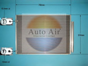 AUTO AIR GLOUCESTER 16-9954 kondensatorius, oro kondicionierius 
 Oro kondicionavimas -> Kondensatorius
8846048080, 8846048081