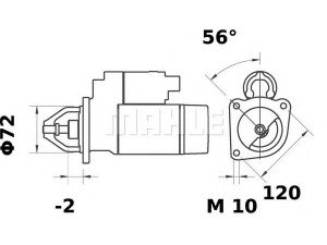 MAHLE ORIGINAL MS 32 starteris 
 Elektros įranga -> Starterio sistema -> Starteris
5802 W7, 96 356 597, 96 398 467