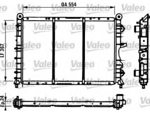 VALEO 731590 radiatorius, variklio aušinimas 
 Aušinimo sistema -> Radiatorius/alyvos aušintuvas -> Radiatorius/dalys
46404422, 46404422