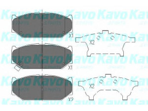 KAVO PARTS KBP-8525 stabdžių trinkelių rinkinys, diskinis stabdys 
 Techninės priežiūros dalys -> Papildomas remontas
MQ501191, 29932288, 5520057K10