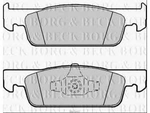 BORG & BECK BBP2407 stabdžių trinkelių rinkinys, diskinis stabdys 
 Techninės priežiūros dalys -> Papildomas remontas
410605612R