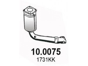 ASSO 10.0075 katalizatoriaus keitiklis 
 Išmetimo sistema -> Katalizatoriaus keitiklis
1731KK, 1731KK