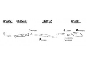 VENEPORTE 330073 išmetimo sistema 
 Išmetimo sistema -> Išmetimo sistema, visa