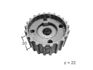 FARE SA 10567 pavara, alkūninis velenas 
 Variklis -> Variklio uždegimo laiko reguliavimo kontrolė -> Paskirstymo krumpliaračiai
028105263E, 028105263E
