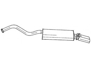 AKS DASIS SG50628 galinis duslintuvas