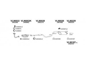 VENEPORTE 900079 išmetimo sistema