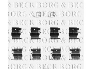 BORG & BECK BBK1205 priedų komplektas, diskinių stabdžių trinkelės 
 Stabdžių sistema -> Diskinis stabdys -> Stabdžių dalys/priedai
1261-24-400