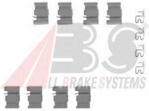A.B.S. 1133Q priedų komplektas, diskinių stabdžių trinkelės 
 Stabdžių sistema -> Diskinis stabdys -> Stabdžių dalys/priedai
0441133000