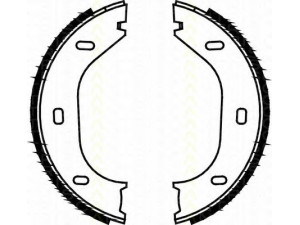 TRISCAN 8100 10290 stabdžių trinkelių komplektas, stovėjimo stabdis 
 Stabdžių sistema -> Rankinis stabdys
60516551, 60516944, 60520463, 34 41 1 118 053