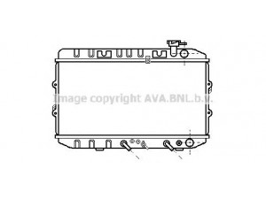 AVA QUALITY COOLING HD2033 radiatorius, variklio aušinimas 
 Aušinimo sistema -> Radiatorius/alyvos aušintuvas -> Radiatorius/dalys
19010PE0901, 19010PE0902, 19010PE0903