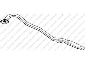 BOSAL 278-549 galinis duslintuvas 
 Išmetimo sistema -> Duslintuvas
1953185, 1958435, 1960320, 20050-0F800