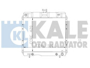 KALE OTO RADYATÖR 170595 radiatorius, variklio aušinimas 
 Aušinimo sistema -> Radiatorius/alyvos aušintuvas -> Radiatorius/dalys
114.501.1301, 1145011301, 115.501.0701