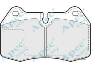APEC braking PAD836 stabdžių trinkelių rinkinys, diskinis stabdys 
 Techninės priežiūros dalys -> Papildomas remontas
34111161975, 34111162210, 34111162900