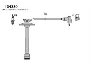 HITACHI 134330 uždegimo laido komplektas 
 Kibirkšties / kaitinamasis uždegimas -> Uždegimo laidai/jungtys
9091922302, 9091922319, 9091922369