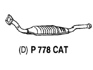 FENNO P778CAT katalizatoriaus keitiklis 
 Išmetimo sistema -> Katalizatoriaus keitiklis
BM91117