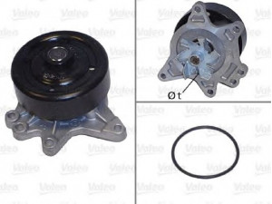VALEO 506844 vandens siurblys 
 Aušinimo sistema -> Vandens siurblys/tarpiklis -> Vandens siurblys
16100-09130, 16100-09310, 16100-29095