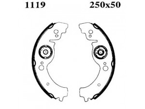 BSF 01119 stabdžių trinkelių komplektas 
 Techninės priežiūros dalys -> Papildomas remontas
403200