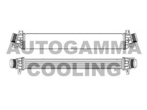 AUTOGAMMA 105639 tarpinis suslėgto oro aušintuvas, kompresorius
50514473