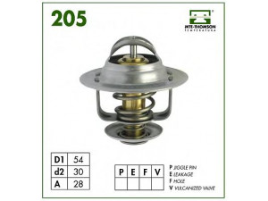 MTE-THOMSON 205.83 termostatas, aušinimo skystis 
 Aušinimo sistema -> Termostatas/tarpiklis -> Thermostat
1337.53