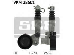 SKF VKM 38601 įtempiklio skriemulys, V formos rumbuotas diržas 
 Diržinė pavara -> V formos rumbuotas diržas/komplektas -> Įtempiklio skriemulys
05080312AA, 05080312AB, 05080312AC