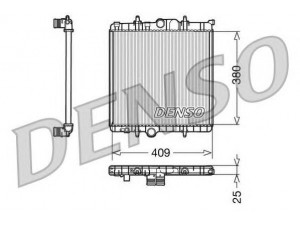 DENSO DRM21025 radiatorius, variklio aušinimas 
 Aušinimo sistema -> Radiatorius/alyvos aušintuvas -> Radiatorius/dalys
1330F9, 133312, 9647511480, 1330F9