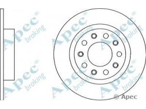 APEC braking DSK2861 stabdžių diskas 
 Stabdžių sistema -> Diskinis stabdys -> Stabdžių diskas
51815313