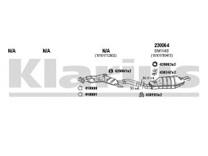 KLARIUS 060197E išmetimo sistema 
 Išmetimo sistema -> Išmetimo sistema, visa
