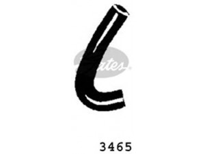 GATES 3465 radiatoriaus žarna 
 Aušinimo sistema -> Žarnelės/vamzdeliai/sujungimai -> Radiatoriaus žarnos
036121054B