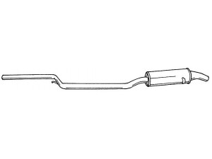 AKS DASIS SG12413 vidurinis duslintuvas