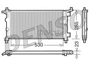 DENSO DRM20041 radiatorius, variklio aušinimas 
 Aušinimo sistema -> Radiatorius/alyvos aušintuvas -> Radiatorius/dalys
1300173, 90531547, 1300173, 90531547